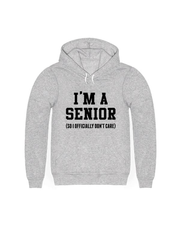 Senior hoodie designs sale